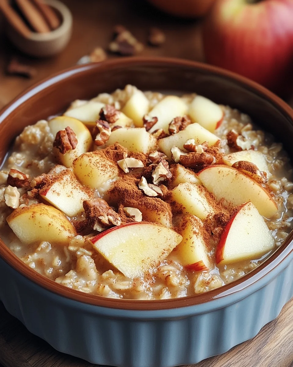 Baked Oatmeal Apfel-Zimt