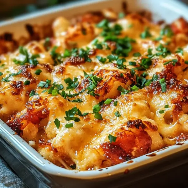 Bang Bang Hähnchen Auflauf