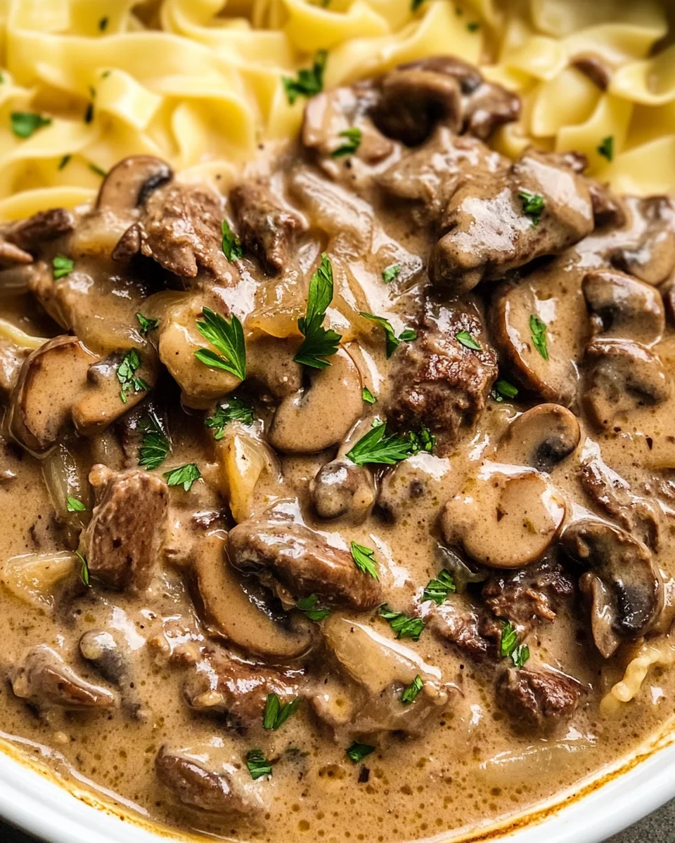 Boeuf Stroganoff 19 Boeuf