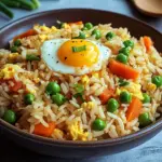 Bratreis mit Ei und Gem&uuml;se