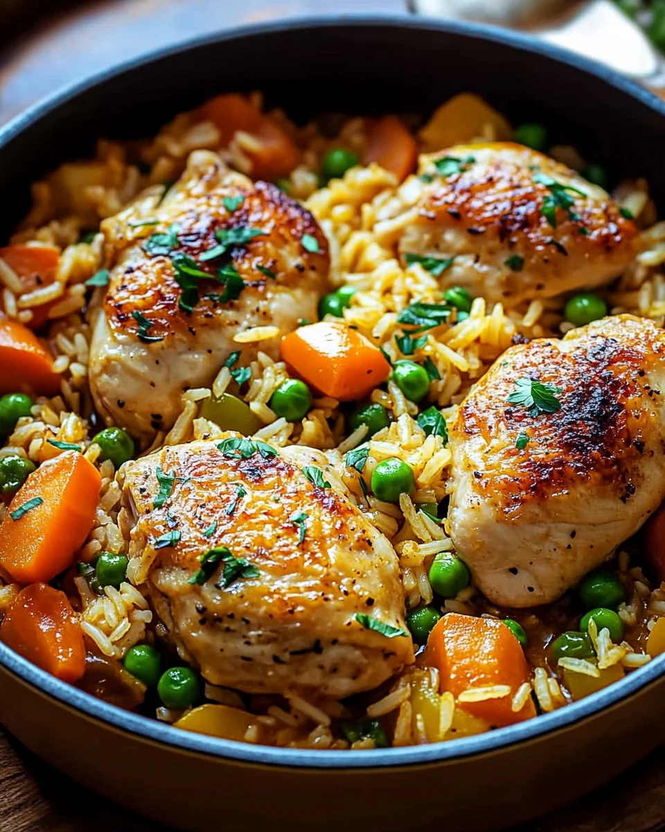 Ein Topf Hähnchen und Reis 26 Ein