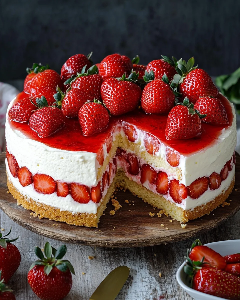 Erdbeertorte