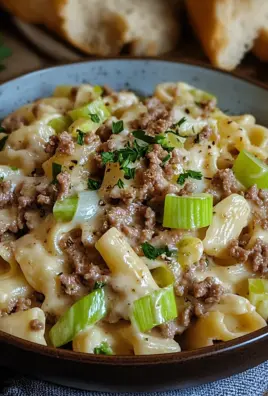 Käse-Lauch Pasta mit Hackfleisch 24 Käse-Lauch Pasta mit Hackfleisch