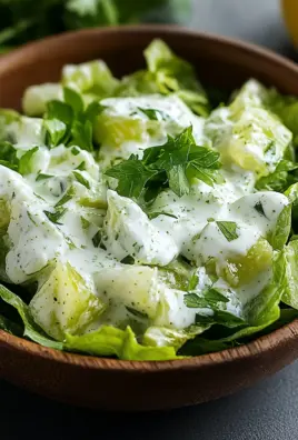 Kopfsalat mit Omas Sahne-Zitronen-Dressing 27 Kopfsalat mit Omas Sahne-Zitronen-Dressing