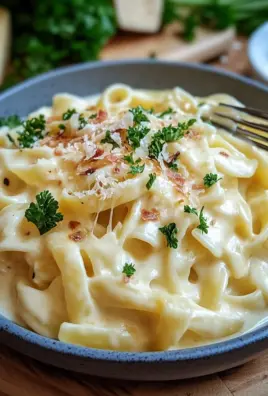 Nudeln in Käse Sahne Soße