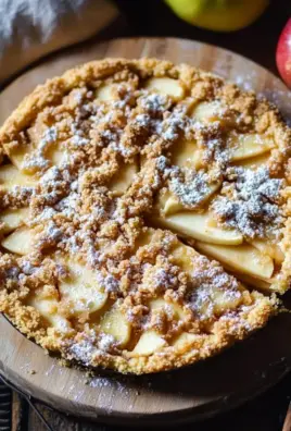 Omas blitzschneller Apfelkompott-Streuselkuchen