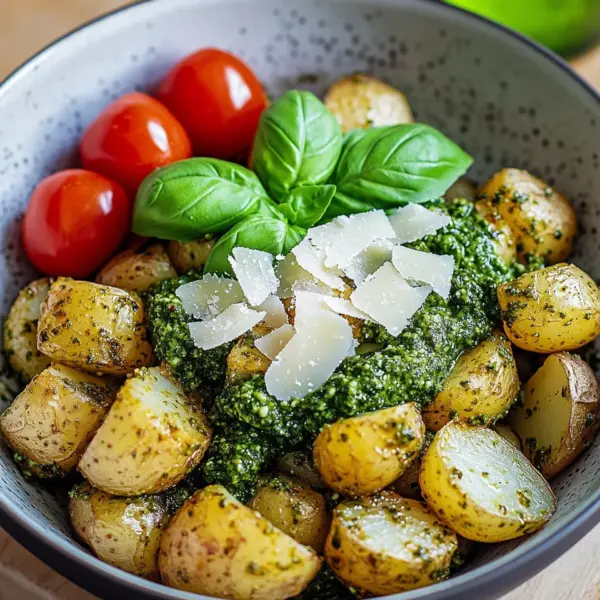 Pesto-Kartoffel-Bowl