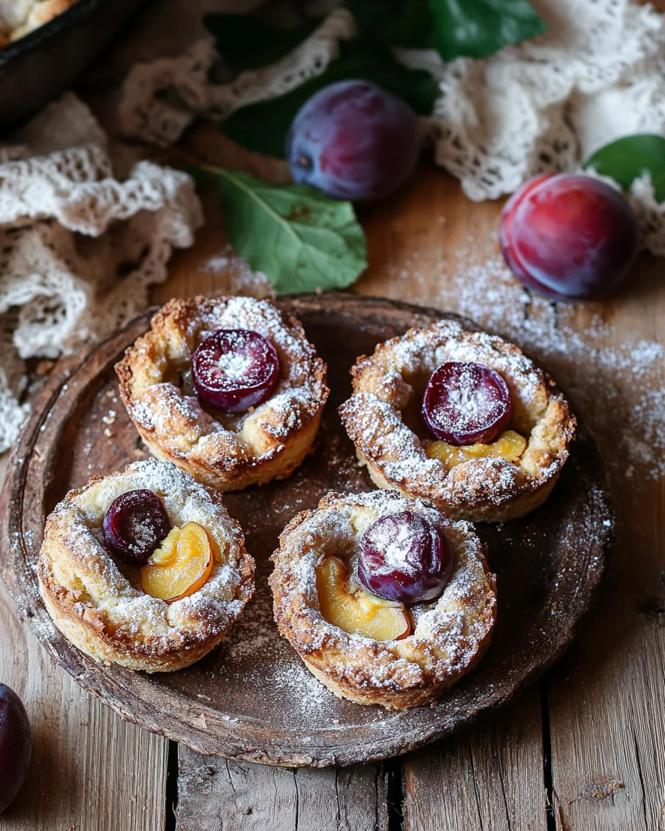 Pflaumen-Friands