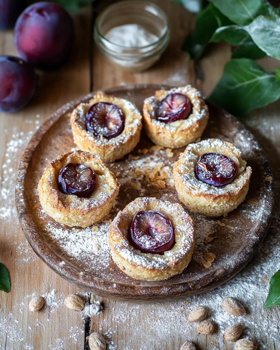 Pflaumen-Friands