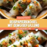 Reispapierknödel mit Gemüsefüllung 23 Pinterest Hidden Image