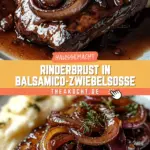 Rinderbrust in Balsamico-Zwiebelsoße 2 Pinterest Hidden Image