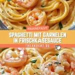 Spaghetti mit Garnelen in Frischkäsesauce 19 Pinterest Hidden Image
