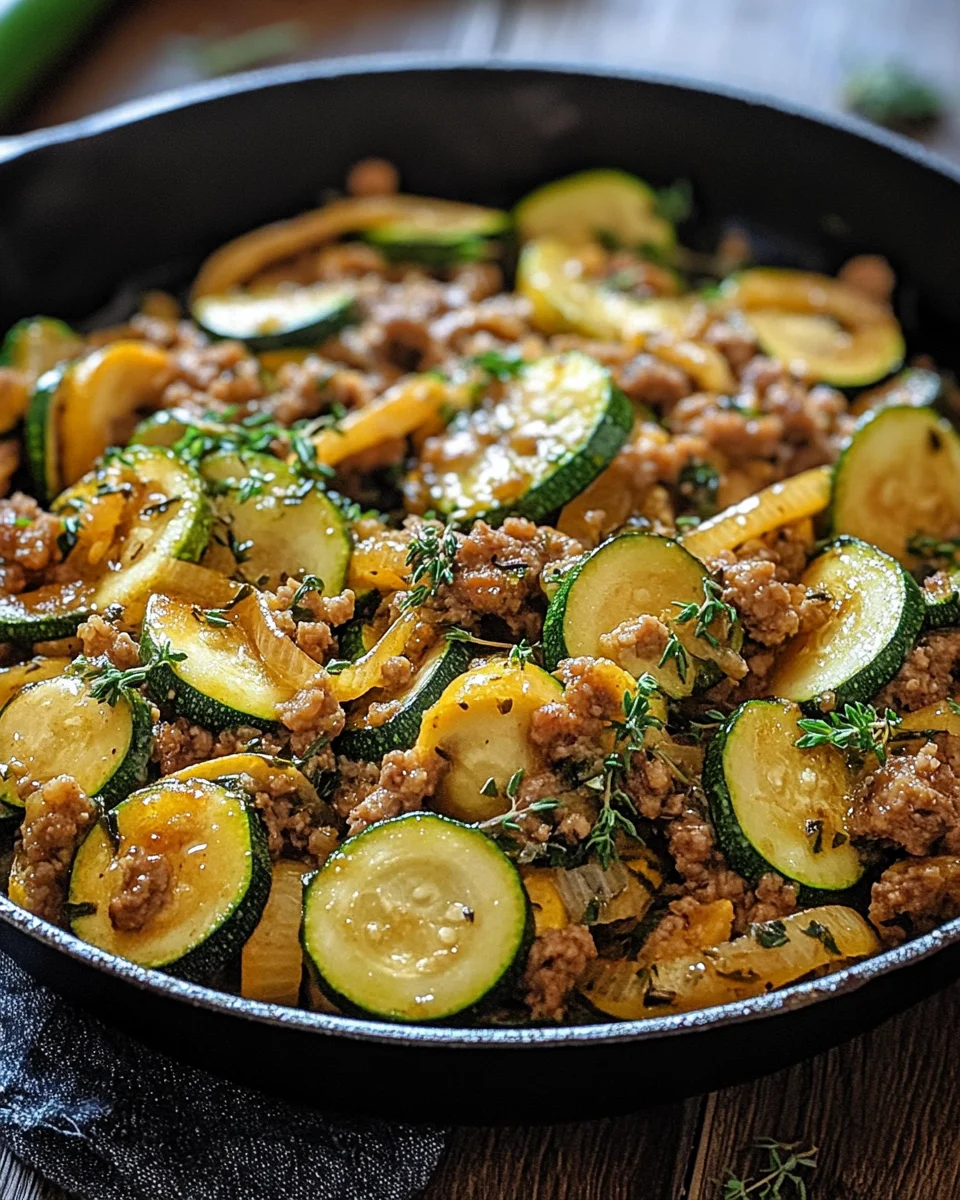 Zucchini-Hack-Pfanne 24 Zucchini-Hack-Pfanne