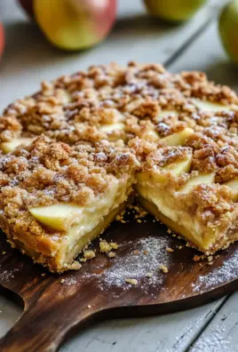 Apfelkuchen vom Blech - mit Pudding und knusprigen Streusel