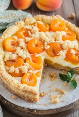 Aprikosenkuchen mit Quark und Streuseln