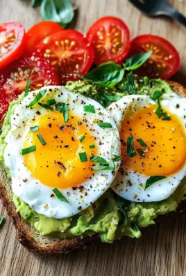 Avocado Toast mit Ei und Tomaten 24 Avocado Toast mit Ei und Tomaten