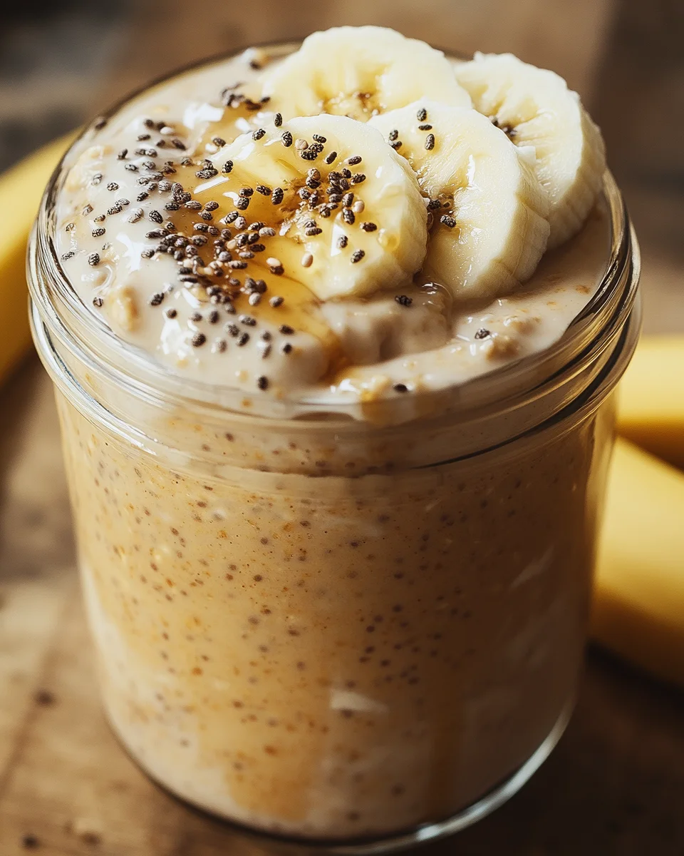 Bananen-Erdnussbutter