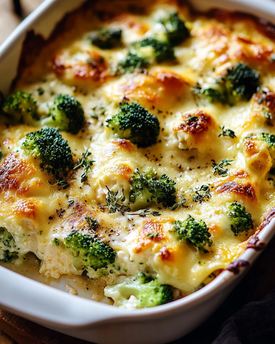 Brokkoli Hähnchen Auflauf mit Frischkäse und Mozzarella 24 Brokkoli Hähnchen Auflauf mit Frischkäse und Mozzarella