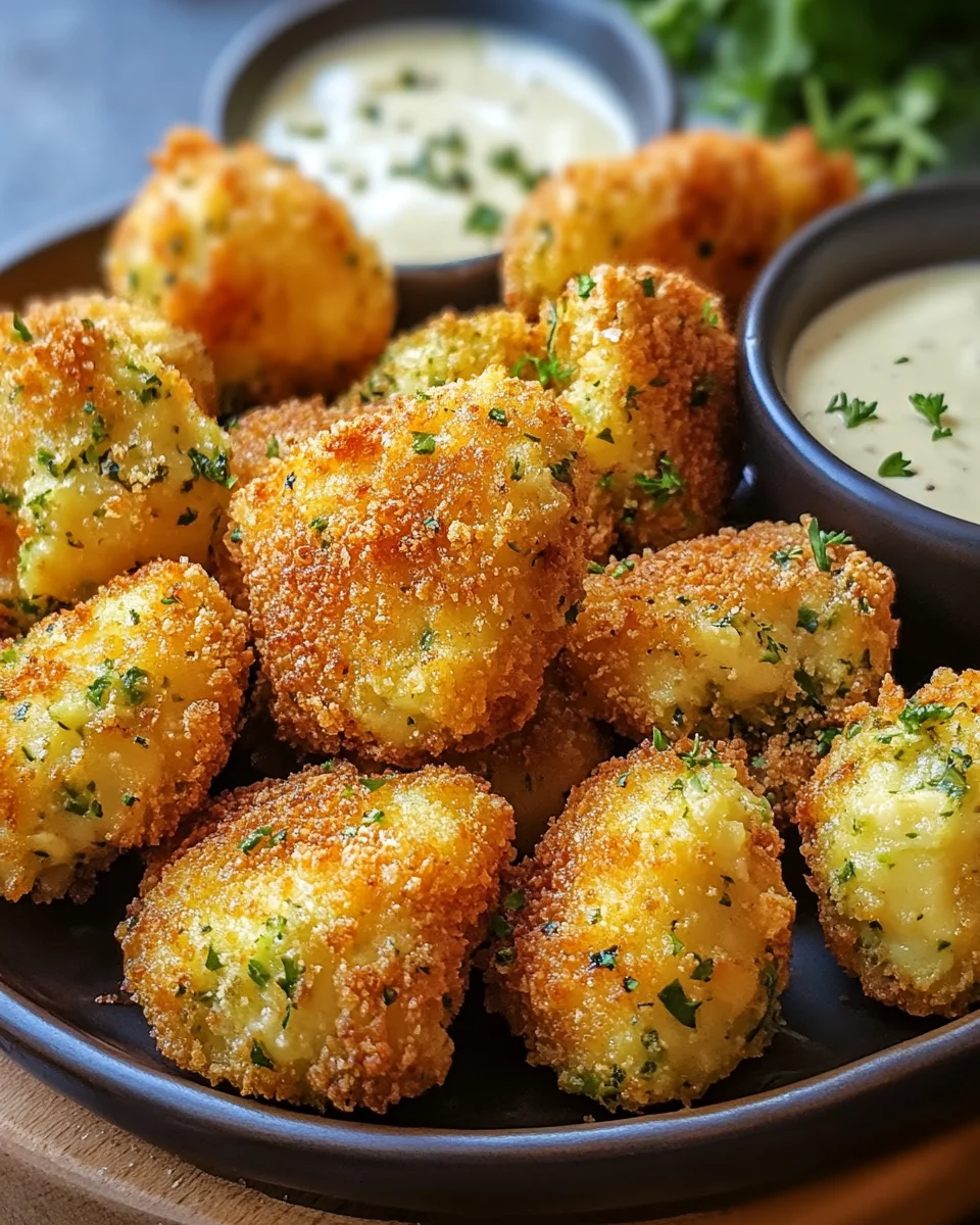 Brokkoli-K&auml;se-Nuggets