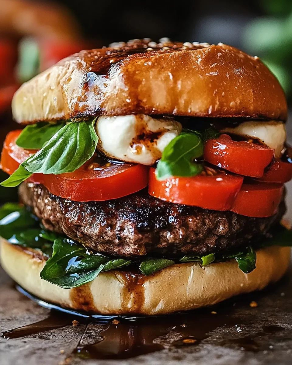 Bruschetta-Burger