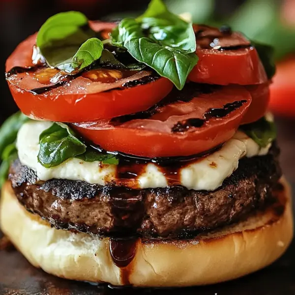 Bruschetta-Burger