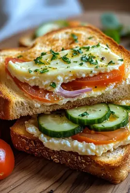 Bulgarische Käse Sandwiches