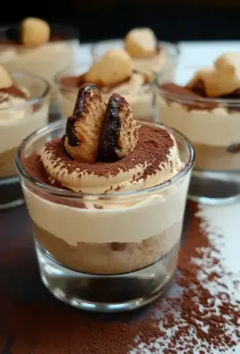 Capuccino-Creme, die wie Tiramisu schmeckt