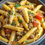 Cheeseburger-Pasta