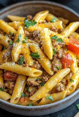 Cheeseburger-Pasta