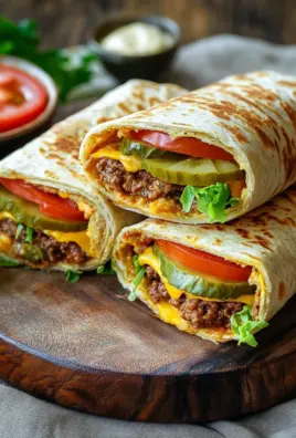 Cheeseburger-Wraps 29 Cheeseburger-Wraps