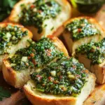 Chimichurri Knoblauchbrot