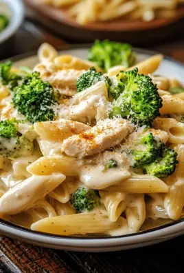 Cremige Hähnchen-Brokkoli-Alfredo Pasta 22 Cremige Hähnchen-Brokkoli-Alfredo Pasta