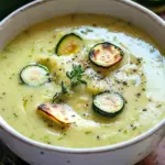 Cremige Zucchinisuppe