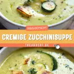 Cremige Zucchinisuppe 18 Pinterest Hidden Image