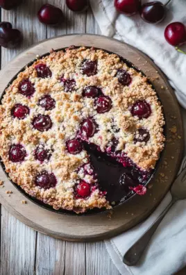 Einfacher und schneller Kirsch-Streusel-Kuchen 29 Einfacher und schneller Kirsch-Streusel-Kuchen