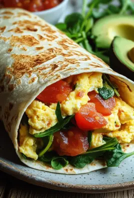 Frühstückswrap mit Ei