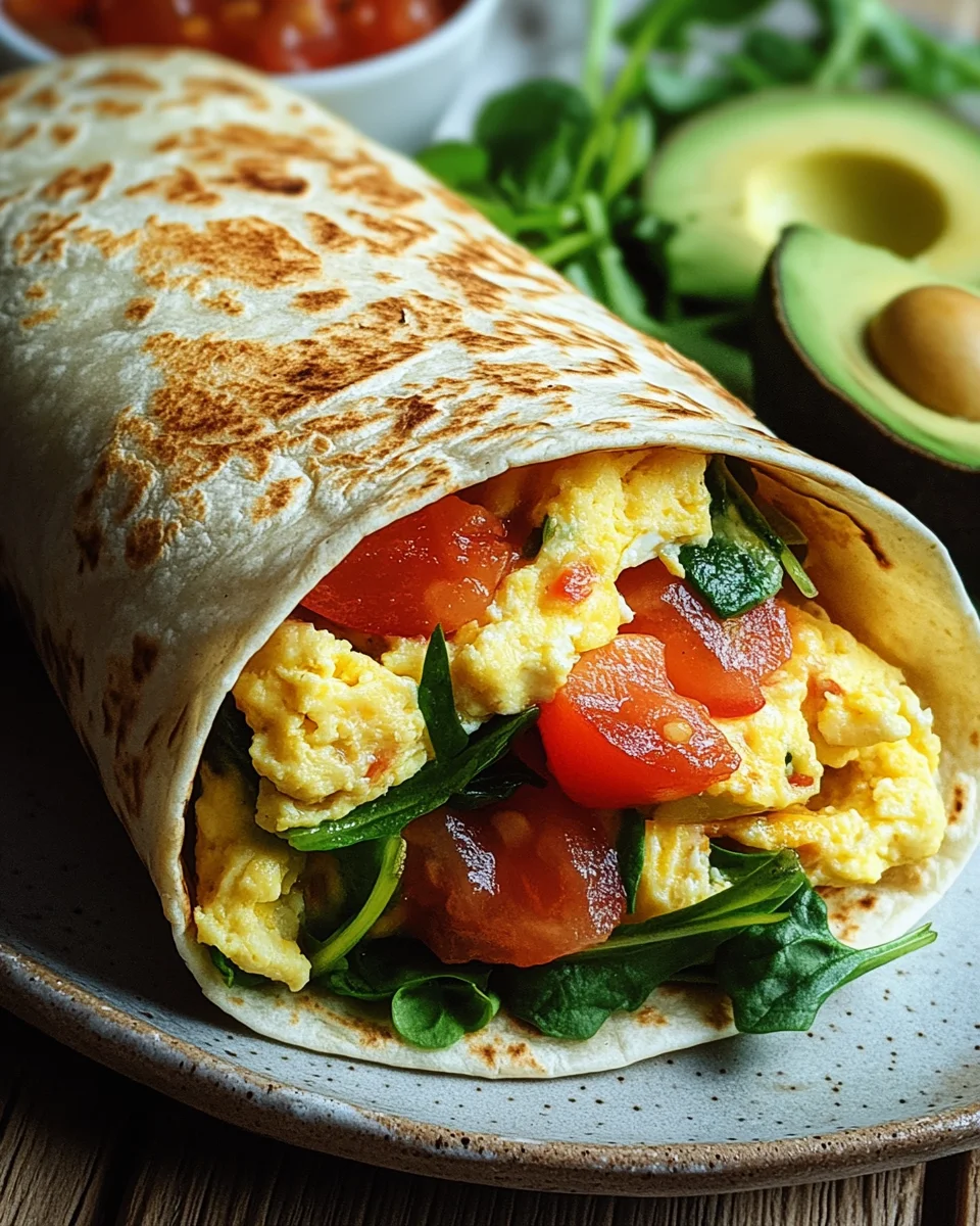 Frühstückswrap mit Ei