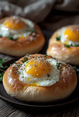 Gefüllte Frühstücksbrötchen mit Ei und Käse – im Ofen gebacken 23 Gefüllte Frühstücksbrötchen mit Ei und Käse – im Ofen gebacken