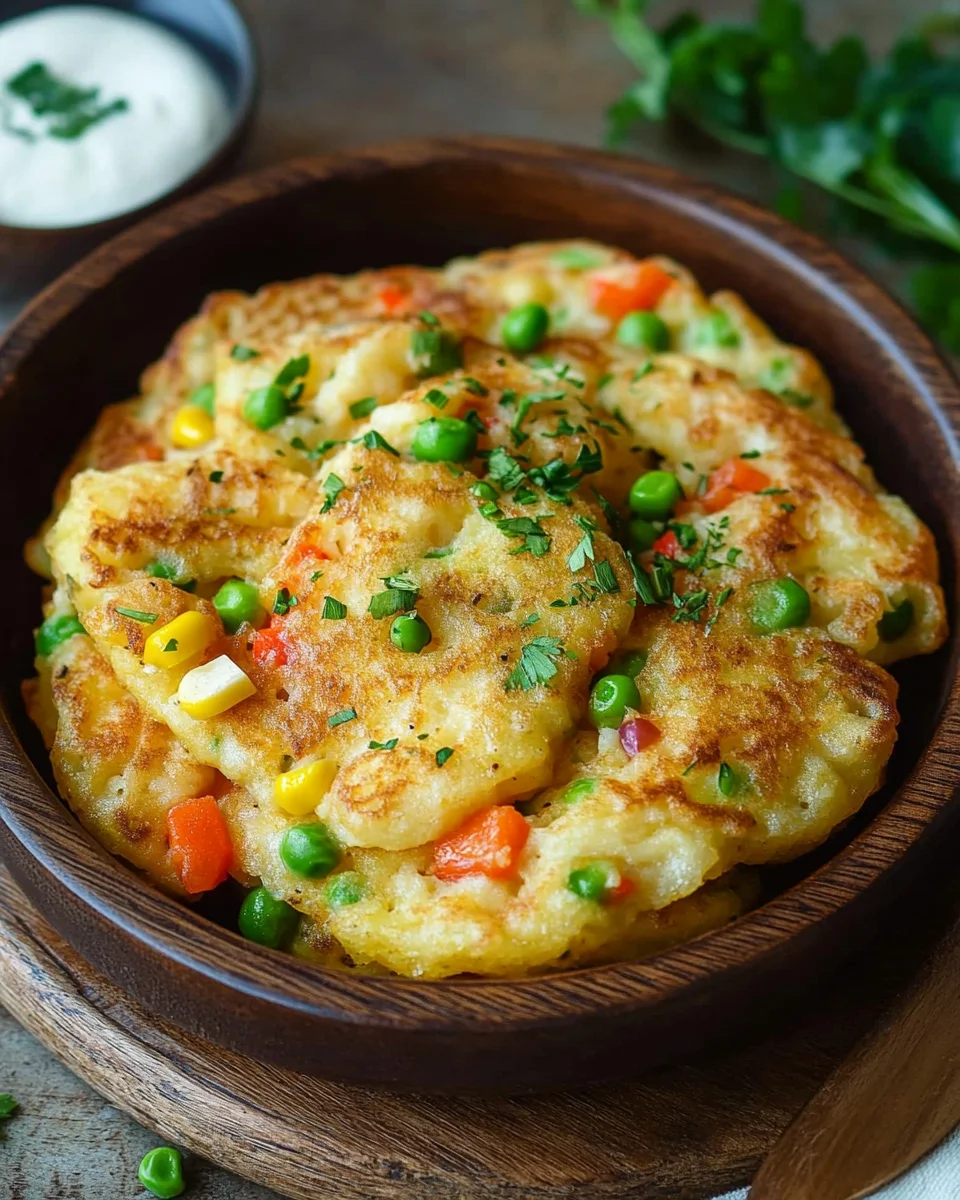Gem&uuml;seschmarrn mit Kr&auml;uterdip