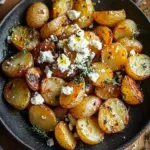 Ger&ouml;stete Kartoffeln mit Feta