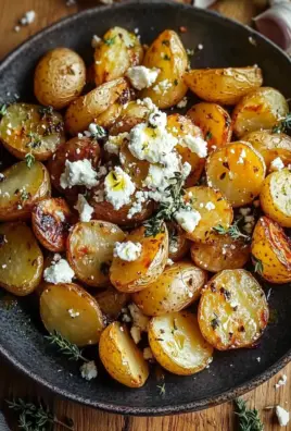 Geröstete Kartoffeln mit Feta