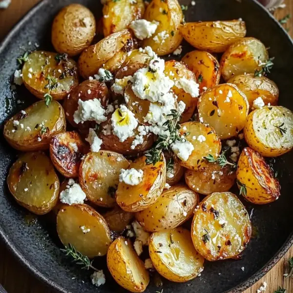 Geröstete Kartoffeln mit Feta
