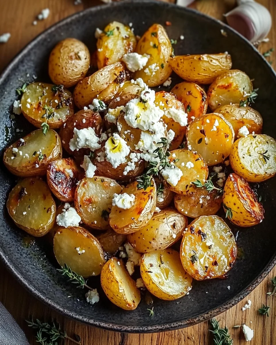 Geröstete Kartoffeln mit Feta