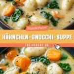 Hähnchen-Gnocchi-Suppe 25 Pinterest Hidden Image