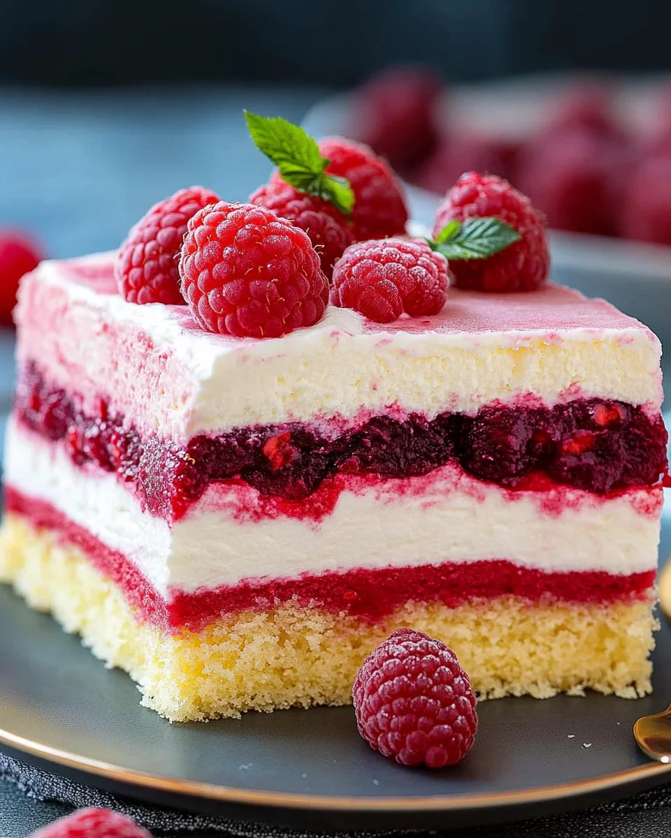 Himbeertorte mit Joghurtcreme
