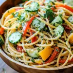 Kalifornischer Spaghetti-Salat