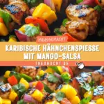 Karibische Hähnchenspieße mit Mango-Salsa 25 Pinterest Hidden Image