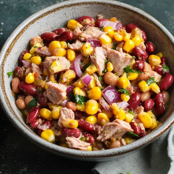 Kidneybohnen-Thunfisch-Salat