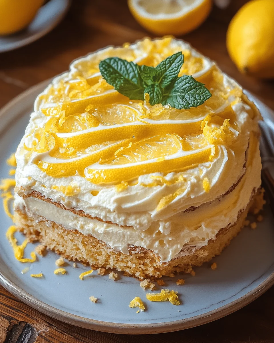 Limoncello-Mascarpone-Kuchen