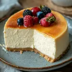 mein klassischer kleiner K&auml;sekuchen